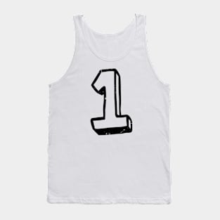 Number 1 Tank Top